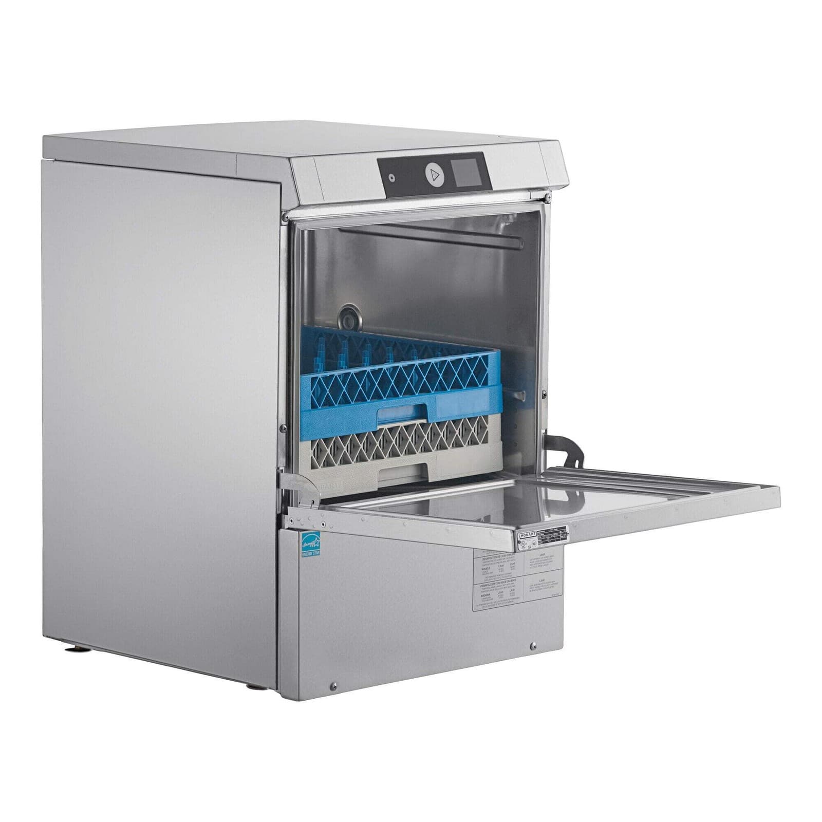 Hobart High Temperature Undercounter Dishwasher - 120/208-240V 3