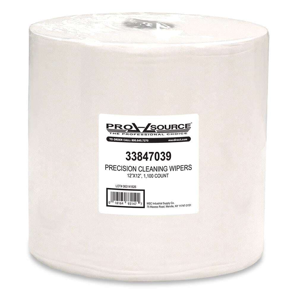 PRO SOURCE Low-Lint Precision Cleaning Dry Wipes: 1 Jumbo Roll of 1100 Sheets