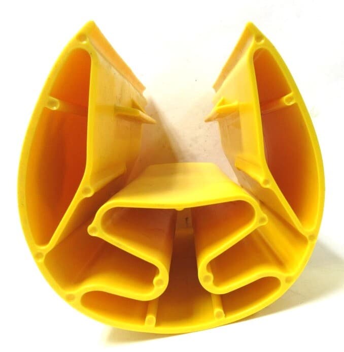 YELLOW JACKET YJ-3X1-5/8 PALLET RACK PROTECTOR, FITS 3" X 1-5/8" RACK, YELLOW 4