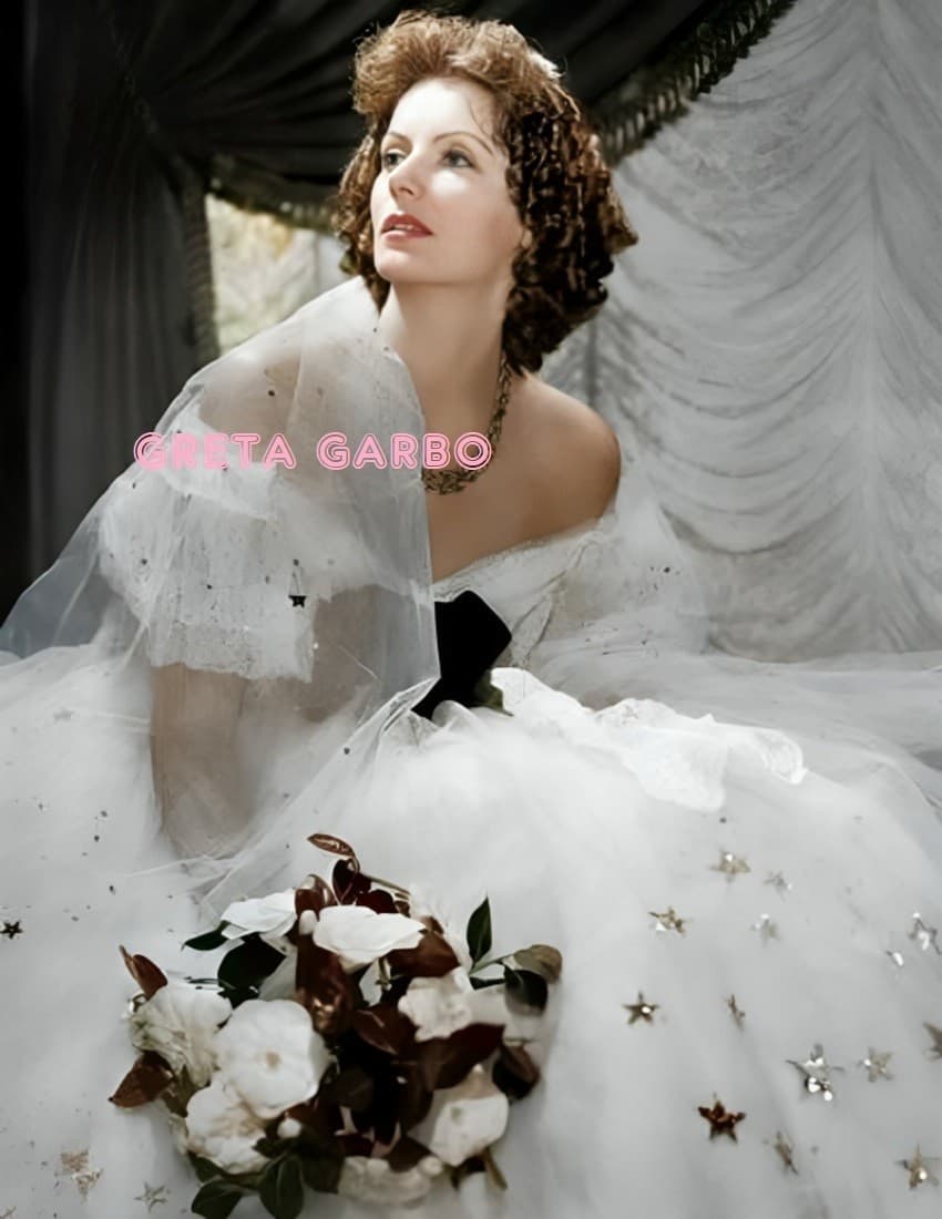 GRETA GARBO #324 COLORIZED PHOTO 11 X 8.5 SHIPS FREE
