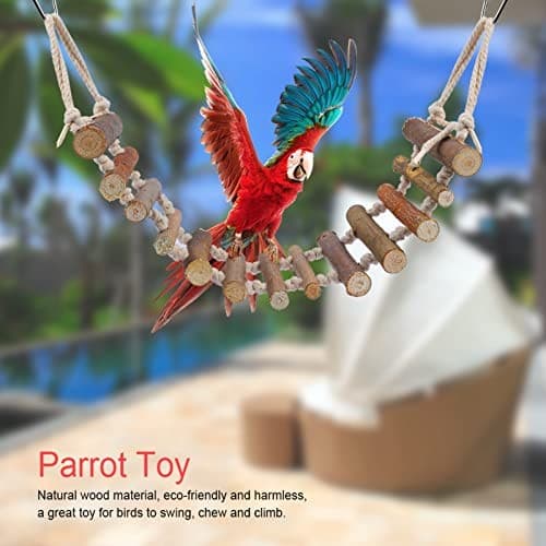 Bird Cage Accessories, Parakeet Cage Accessories, Bird Hammock, Chewing  2