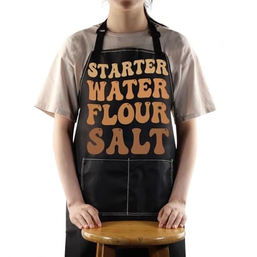  Sourdough Starter Apron Sourdough Bread Apron Starter Water Flour Startwater 2