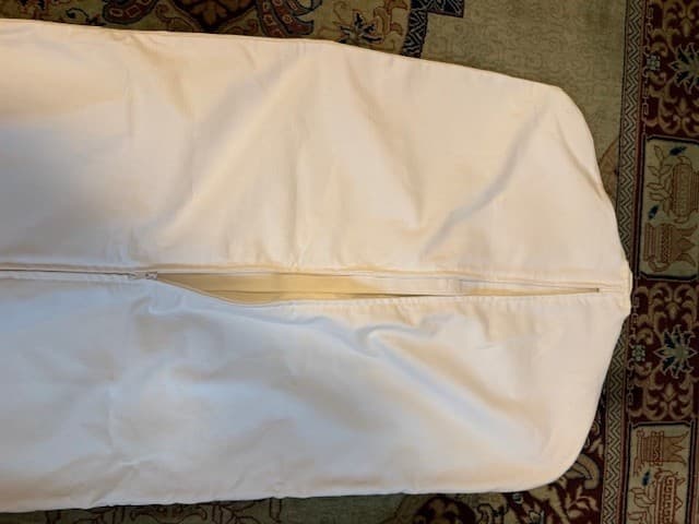 Salvatore FERRAGAMO Canvas Garment Bag -- Luxury Designer Cover 56" x 24" 6