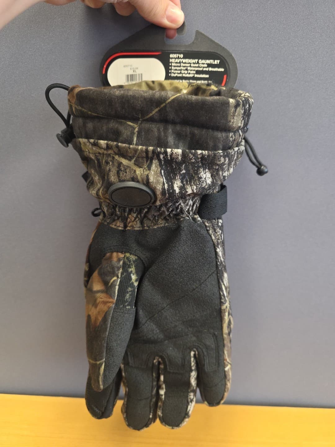 Rocky Outdoor Gear Heavyweight Gauntlet Waterproof Camo Gloves XL NWT Hunting  2