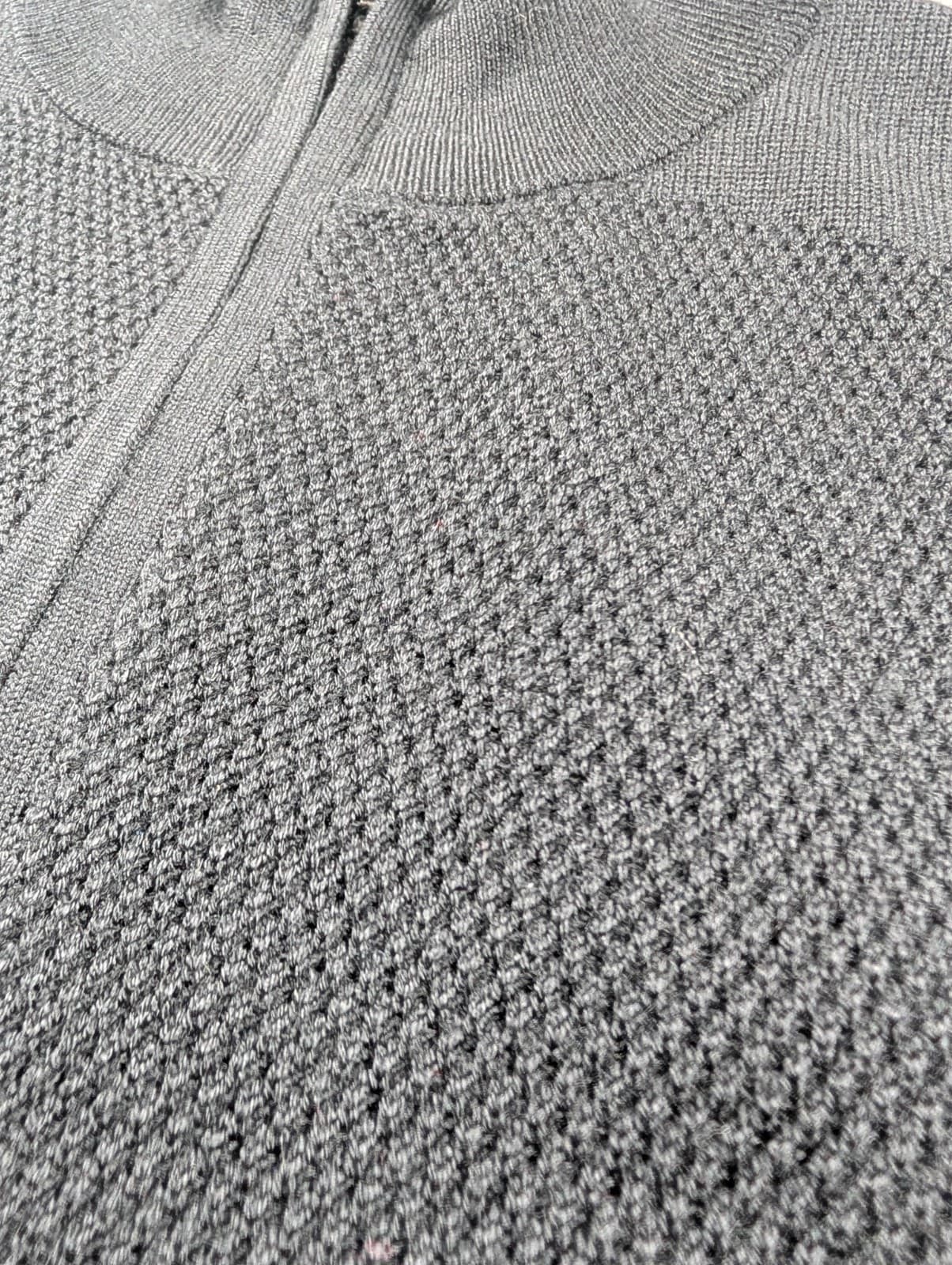 RLX Ralph Lauren Golf Vest Men’s Medium Black Wool Blend Full-Zip Knit 6