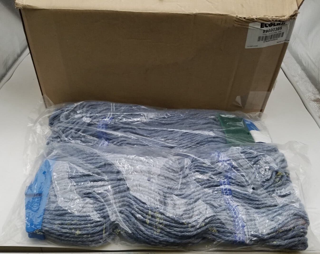 Ecolab 17 oz Loop end Mop 89990395 Case of 12 Mops