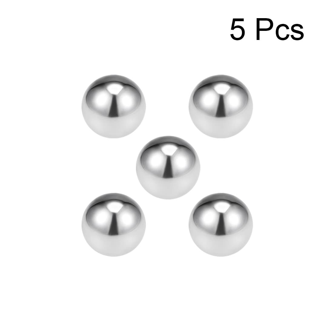 16mm Bearing Balls 304 Stainless Steel G100 Precision Balls 5pcs 4