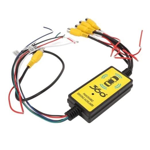 Video Switcher, Intelligent Car Video Switcher Converter, 4 Input 1 Output