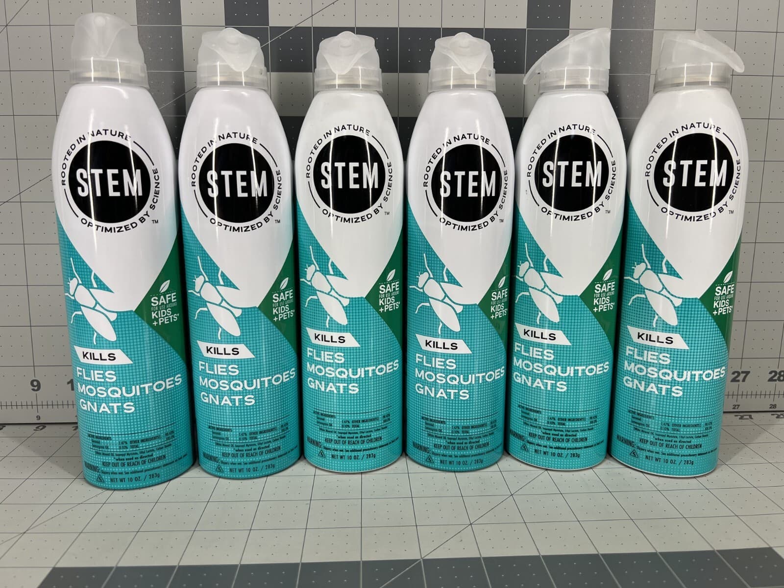 6X - Stem Kills Flies, Mosquitoes Gnats: Plant-Based Active Ingredient Bug Spray