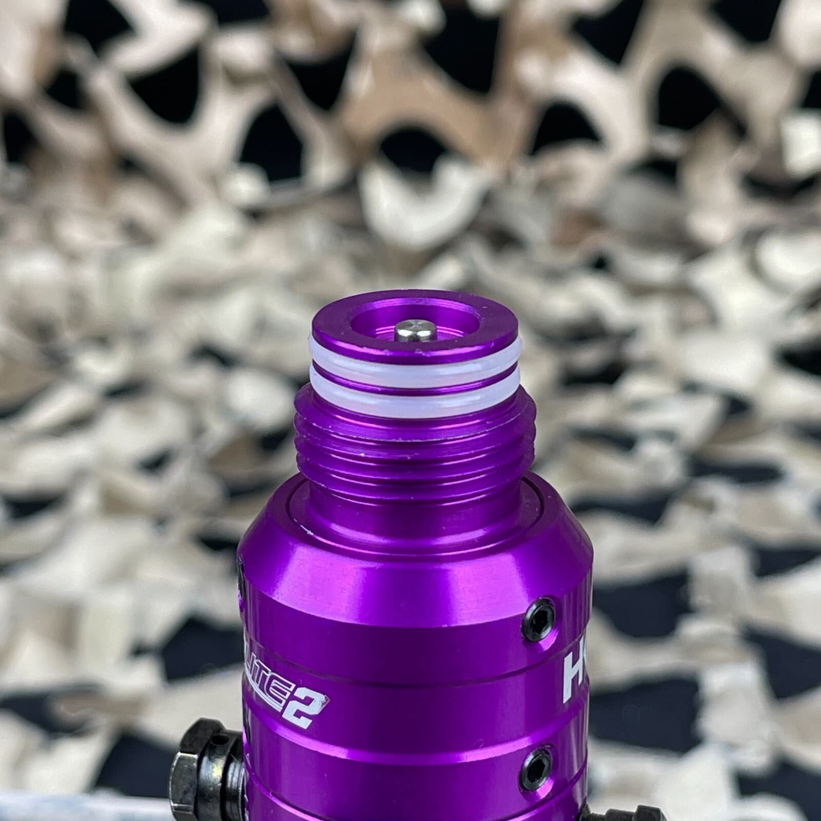 NEW HK Army Aerolite2 Pro Adjustable Regulator - Purple Base - 4500 PSI 3