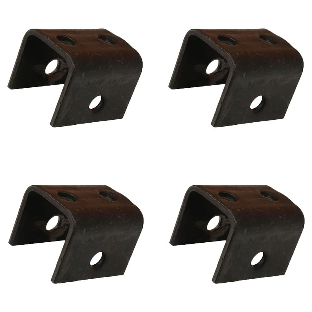 (4) Bolt or Weld On Hangers for 1-3/4" Double Eye Springs Fits Dexter 115917 4