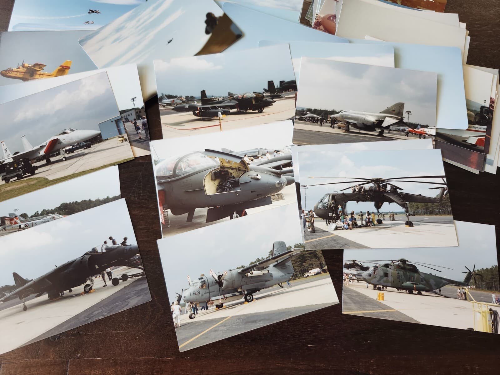 192 1985 Jet Airplane Aviation Show Photographs 3.5 X 5.25 4
