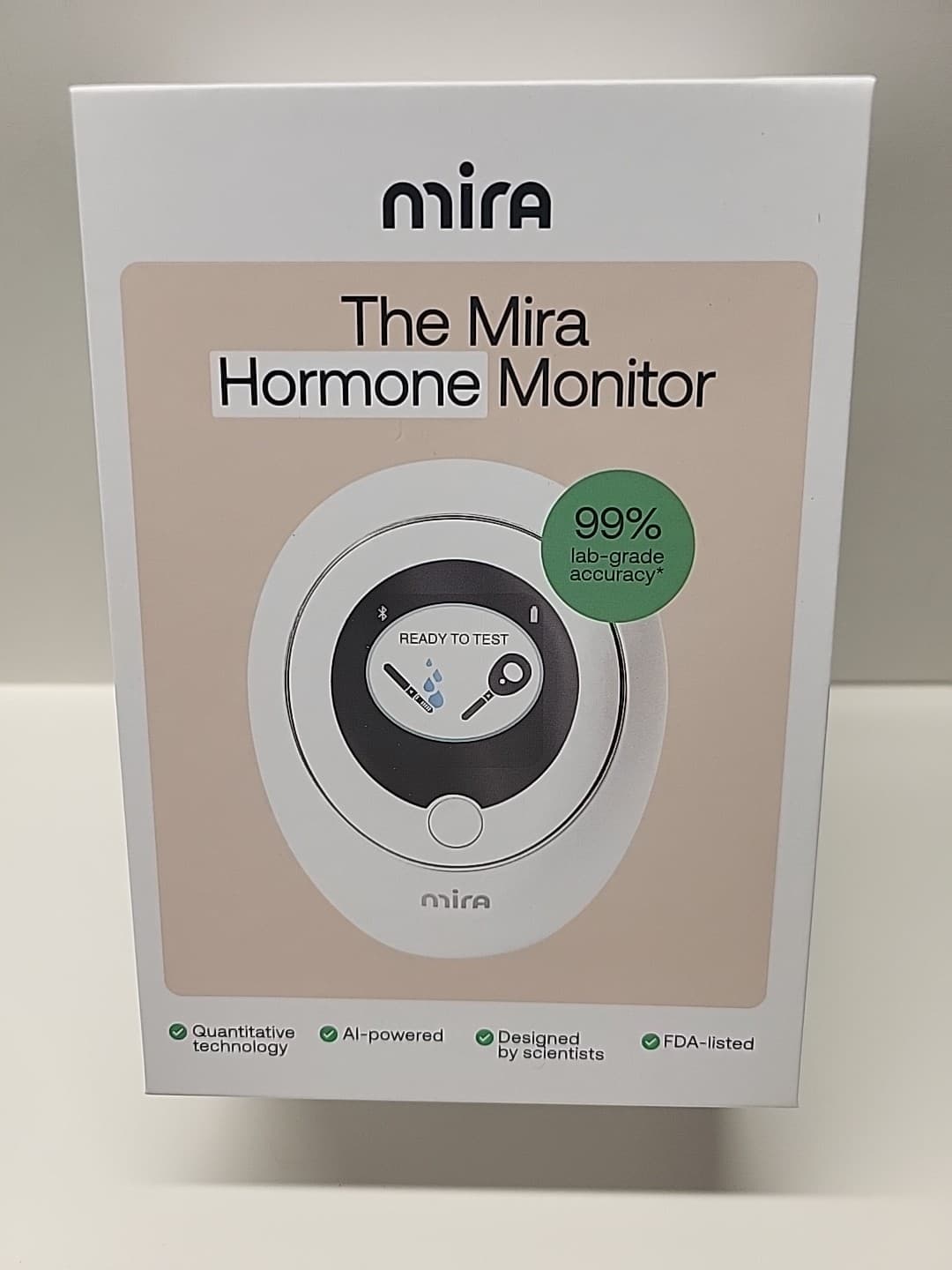 The Mira Hormone Monitor Max Kit Digital Analyzer with 10 Max Wands (SEALED) 2