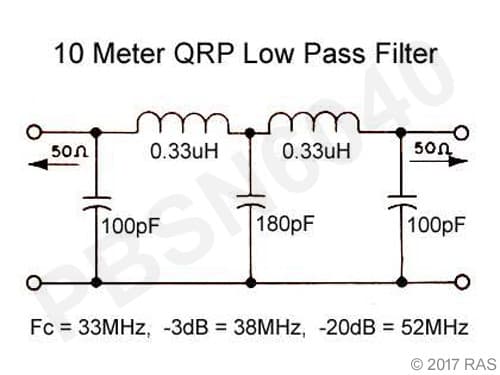 10-Meter QRP 29.4912 MHz Crystal Controlled Oscillator 4