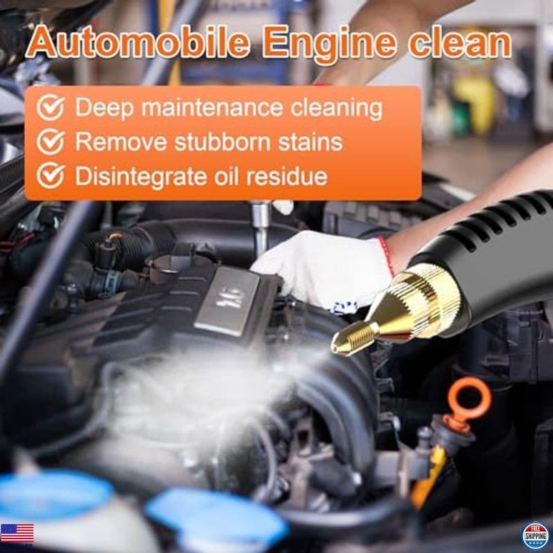 2500W Handheld Steam Cleaner, High-Temperature Pressurized Steam Cleaner, Grout 6