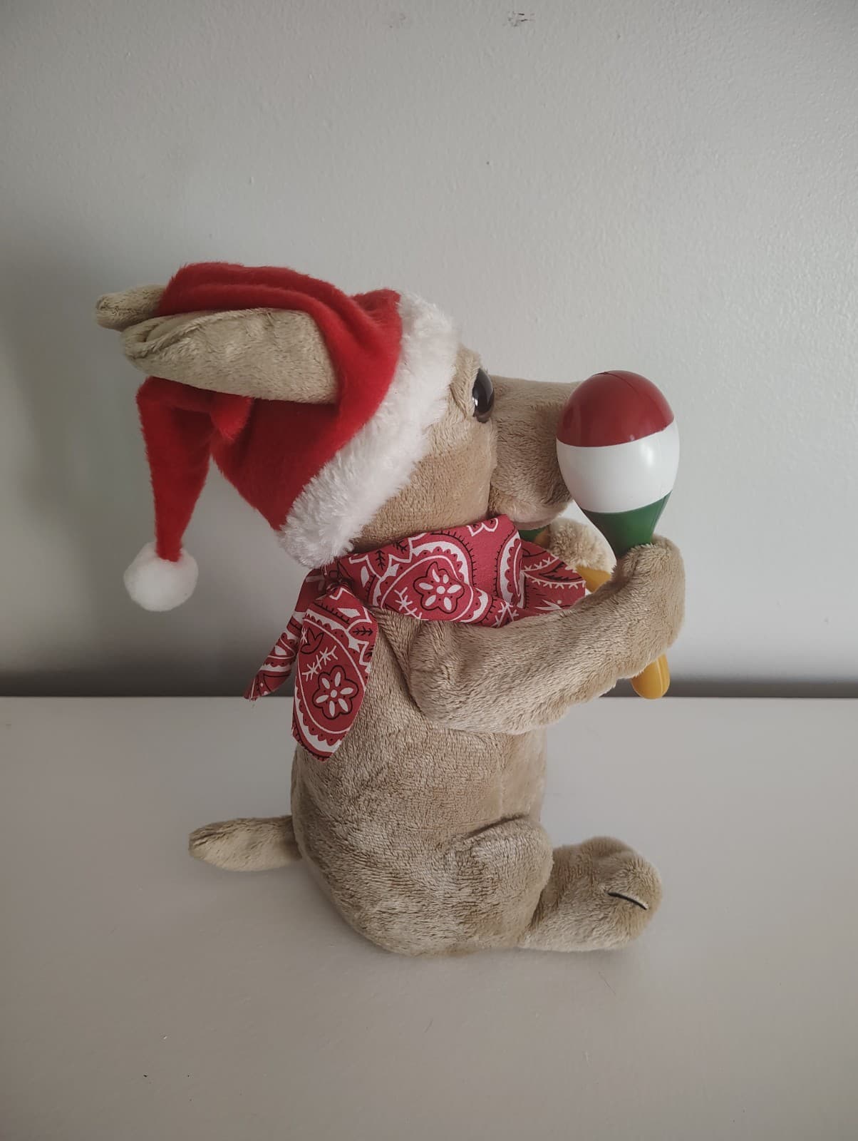 Animated Singing Chihuahua Dog Plays La Bamba Tested And Works Christmas Plush 4