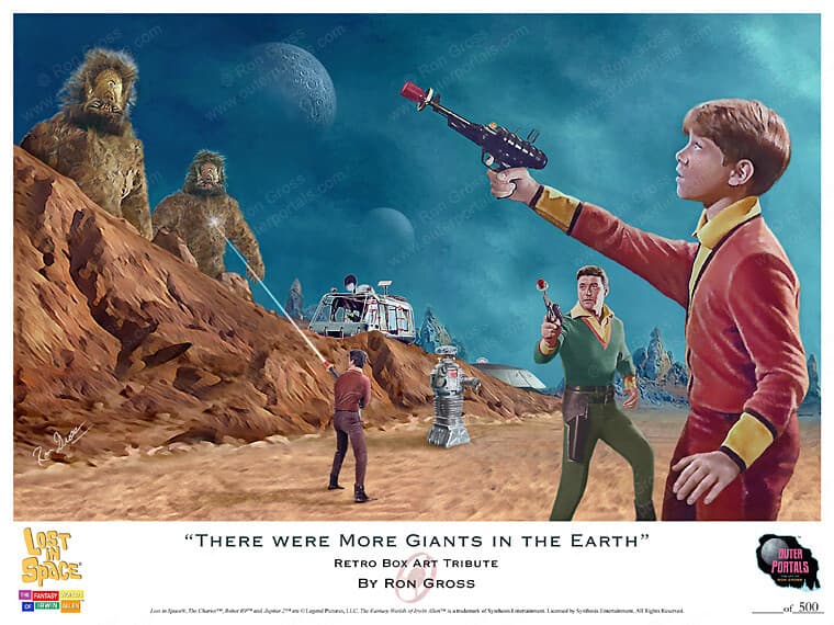 Lost In Space - There Were More Giants in the Earth - Art Print Ron Gross #7