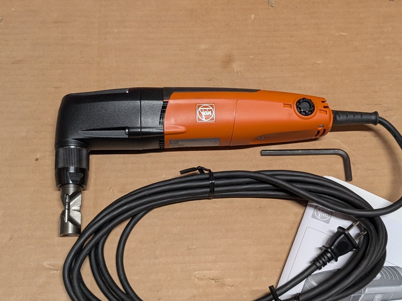 Fein Universal Nibbler for Corrugated Sheet Metals - 22-Gauge 3