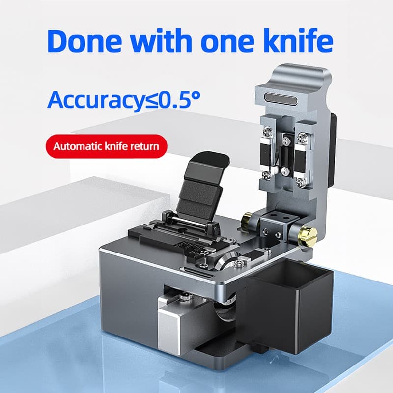 Optical Fiber Cleaver High Precision Fiber Cutter Optical Fiber Cutting Tool