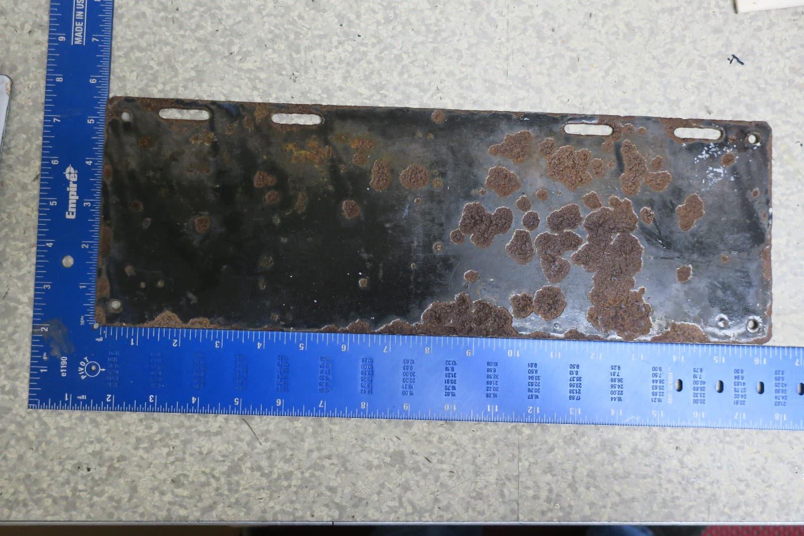 Connecticut Porcelain 1916 License Plate Tag CT #10234 (AYCF) 5