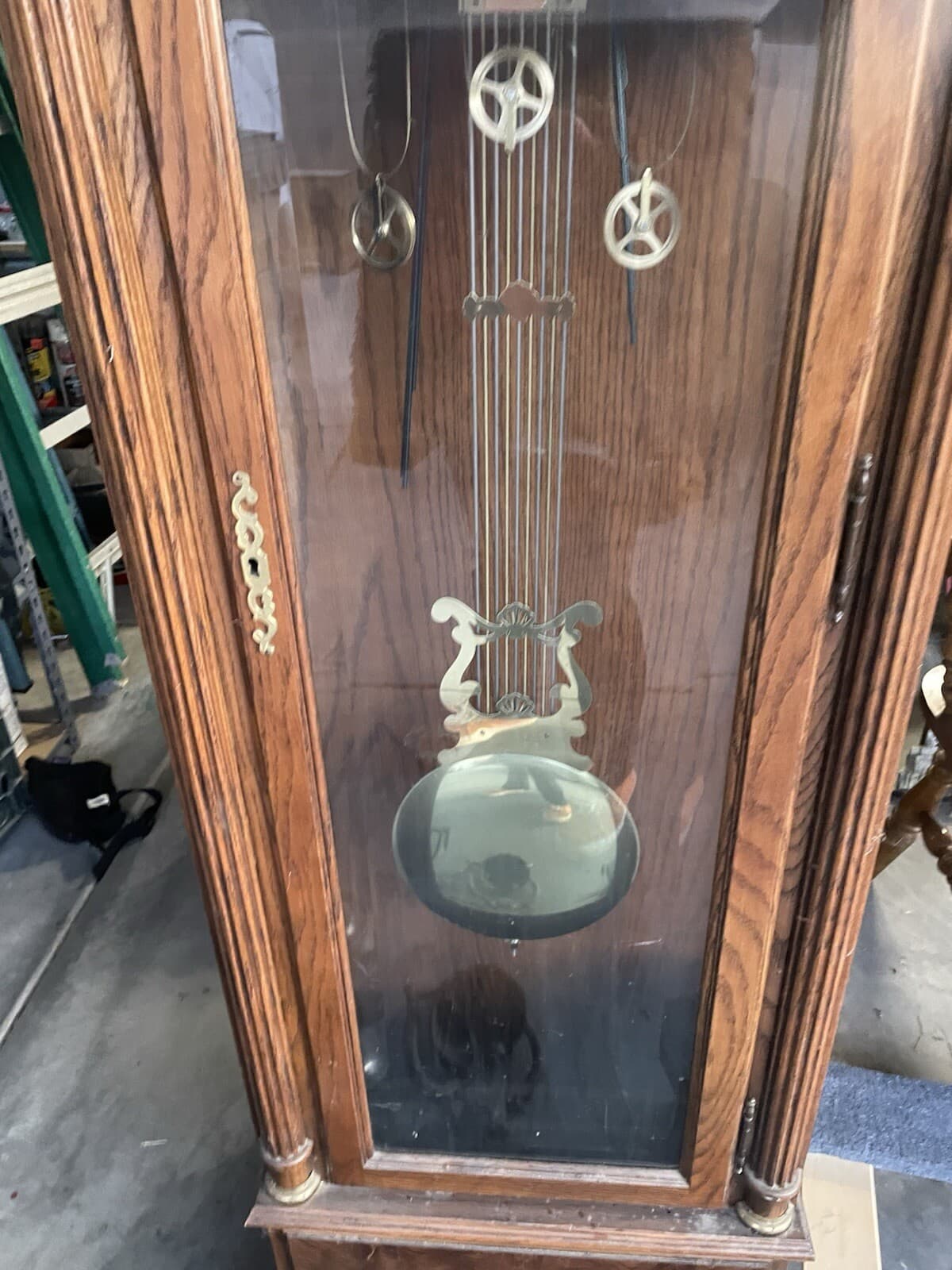 grandfather clock Howard miller Mint Condition, 4 Chime Settings Rare Find 3