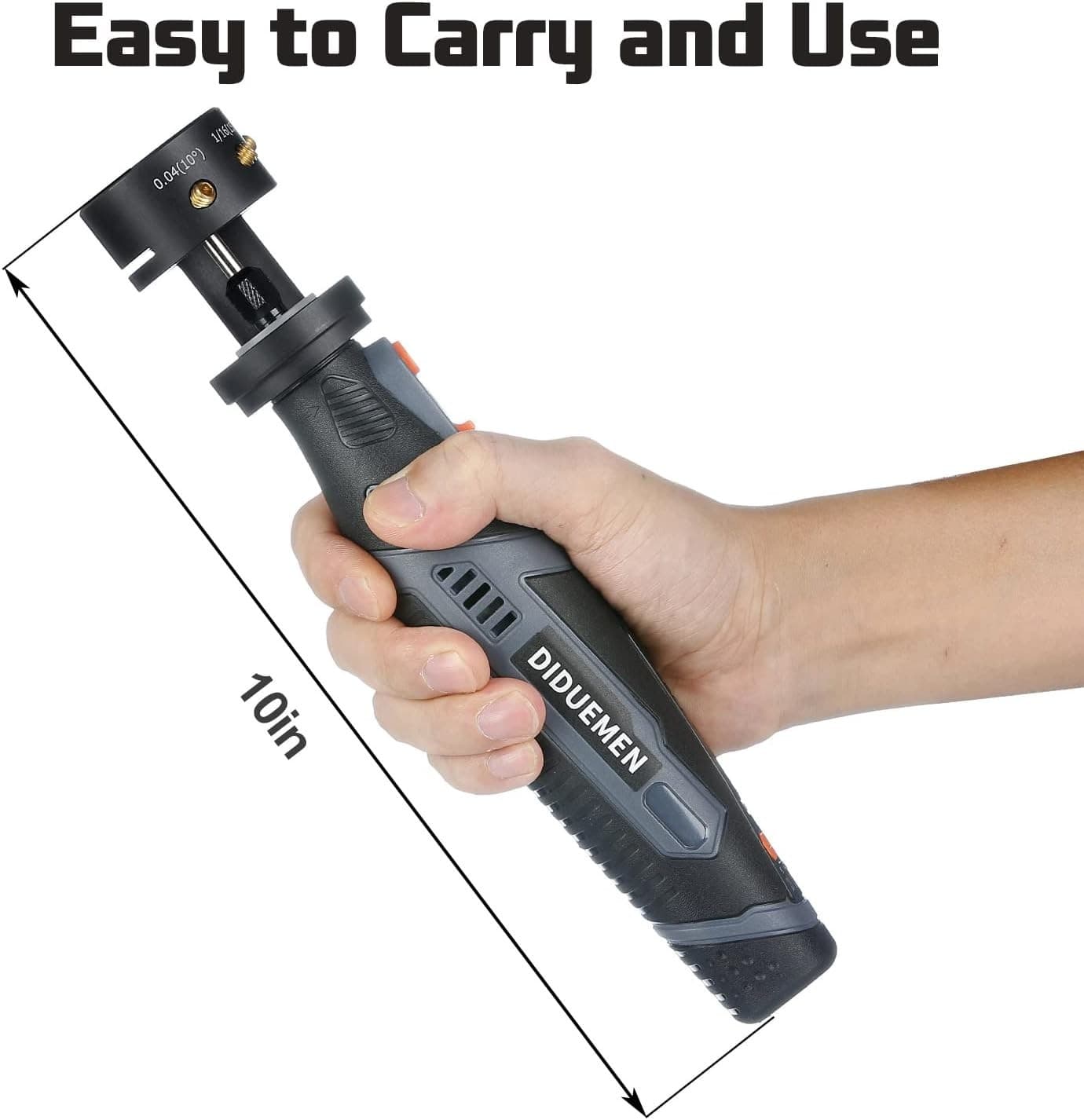 DIDUEMEM 8V Tungsten Electrode Sharpener, Cordless Tungsten Grinder for tig weld 6