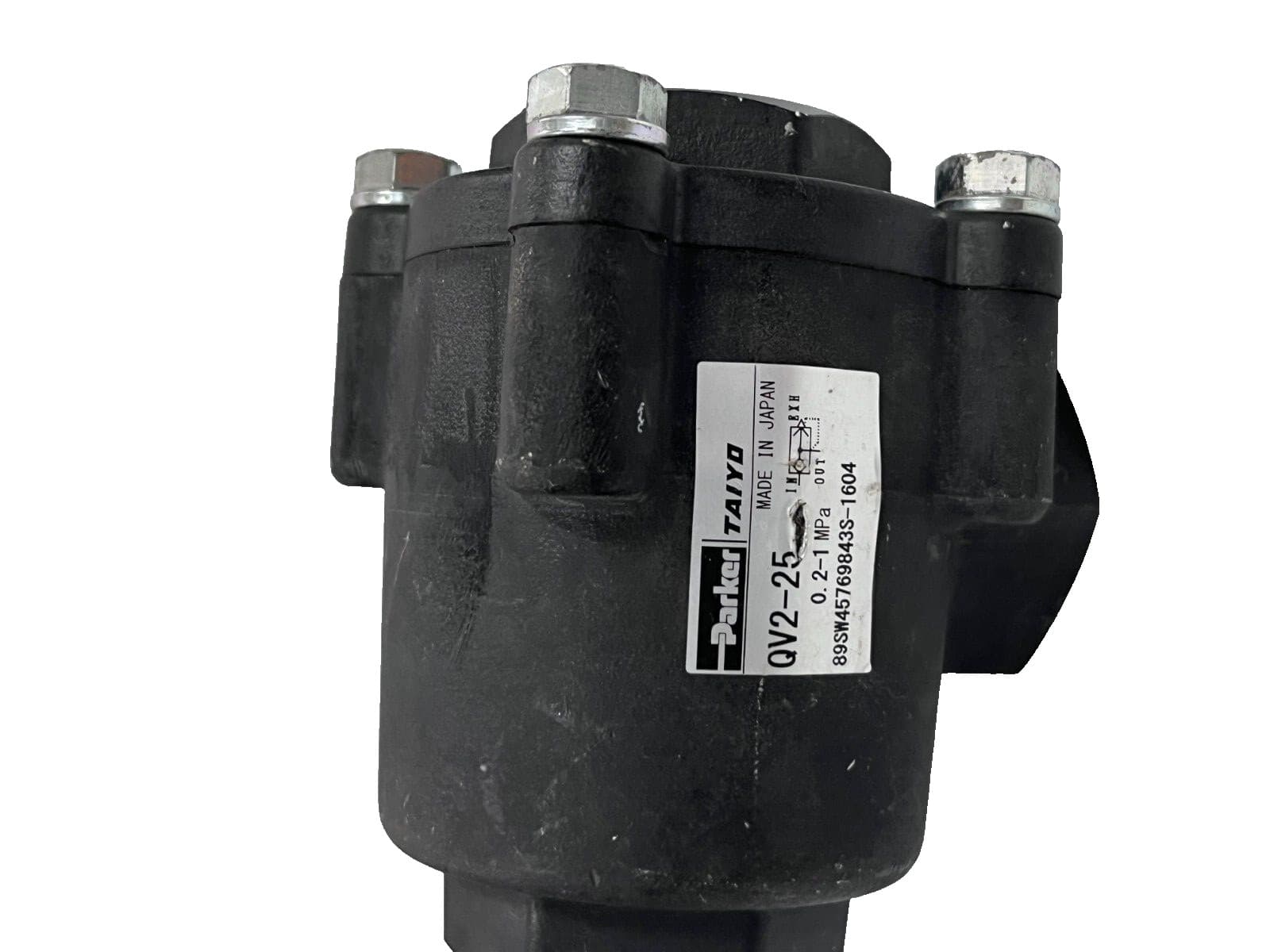 Parker Taiyo QV2-25 High Flow Pneumatic Quick Exhaust Valve 1" NPT  0.2- 1.0 Mpa