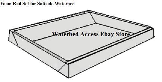King Pillow Top Softside Waterbed with Dual Deep Fill System and heating system 6
