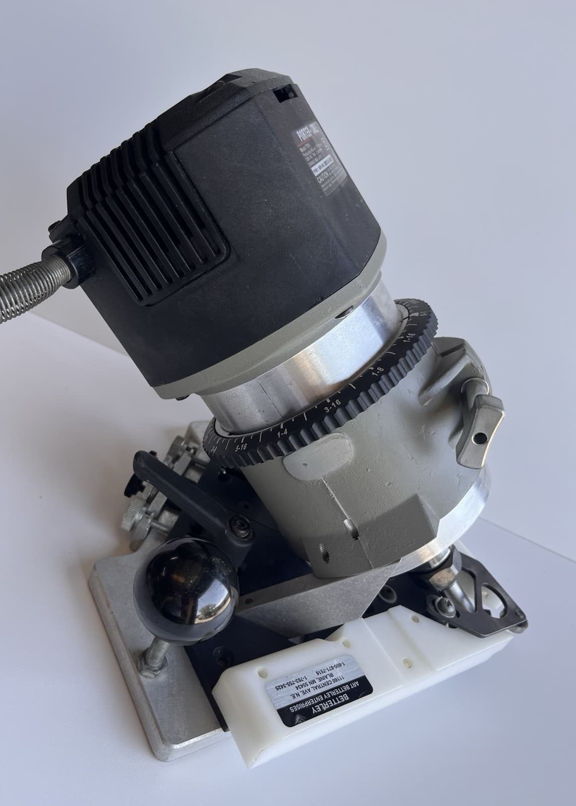 BETTERLEY Coving Router  -  Extra 3/8" Coving Router Bit  -   New Router Bearing 5