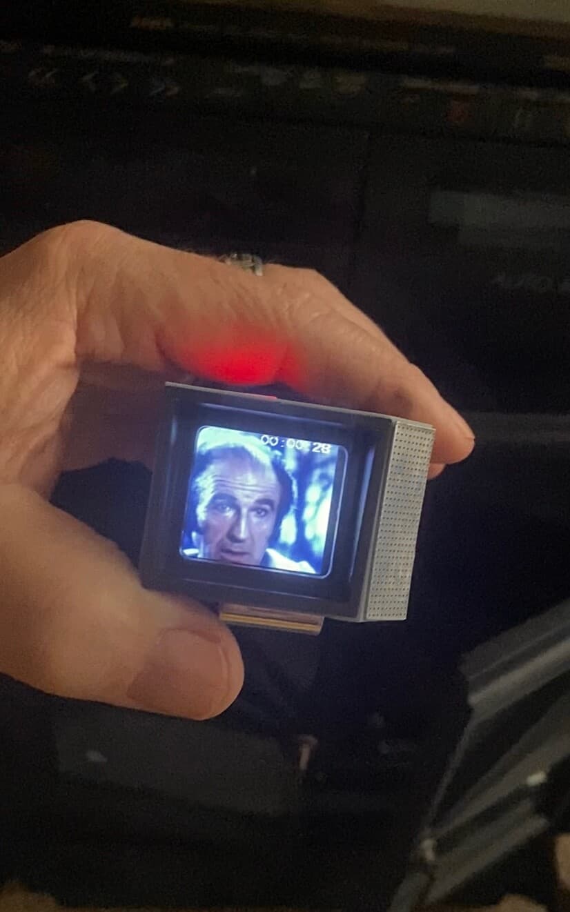 SpAcE 1999 CommLock prop micro tv Star Trek space age  not panasonic 3