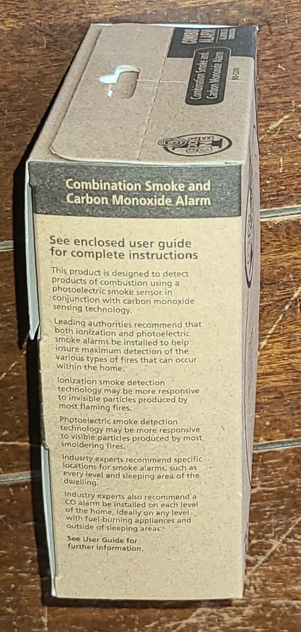 KIDDE Combination Smoke and Carbon Monoxide Alarm - Model #900-CUDR 3