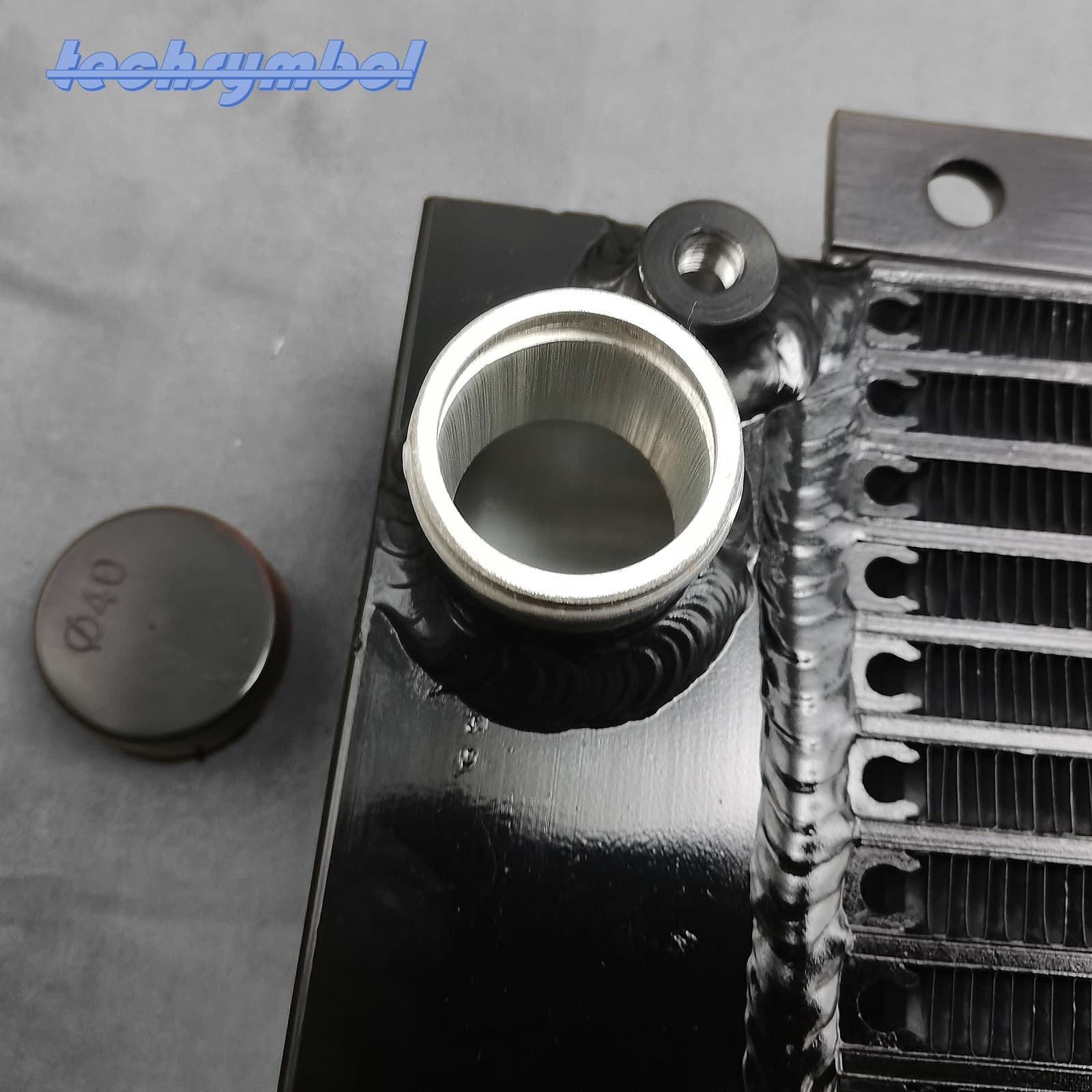 New Radiator 22482277 for Ingersoll Rand Compressor C185WKUB T4I-D95 Doosan P185 6