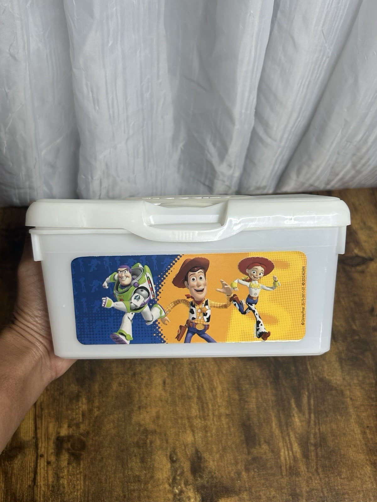 Disney Pixar Toy Story Huggies Baby Wipes Container Pop Up Refillable Empty 2