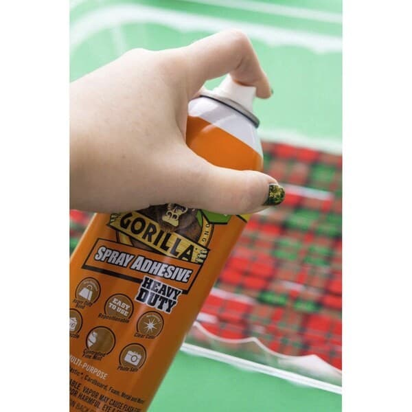 Gorilla Glue 6301502 Spray Adhesive, 14 Fl Oz, Aersol Can, Clear 6