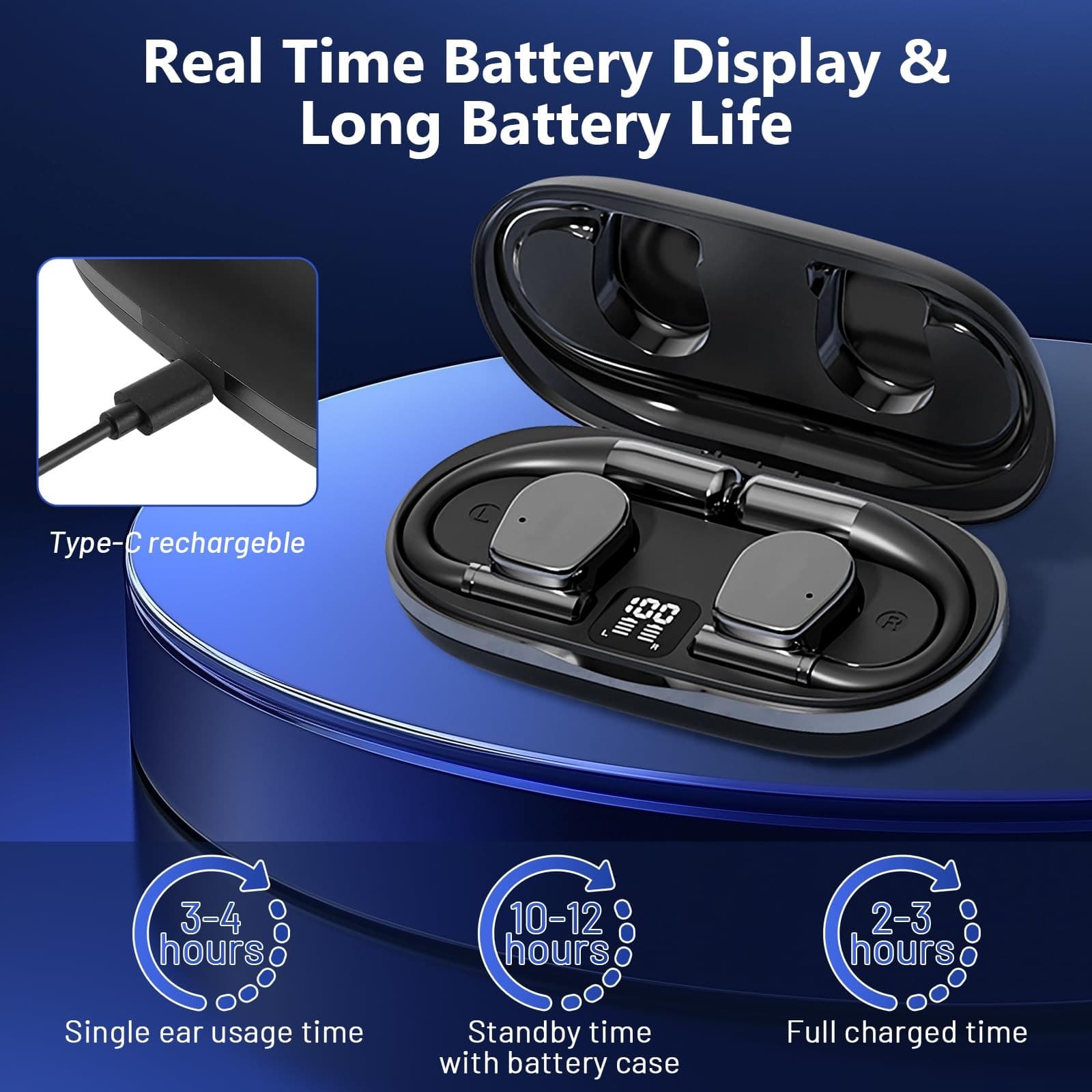 Auriculares De Traducción 144 Idiomas Traductor Voz Audifonos Para Android/iOS 5