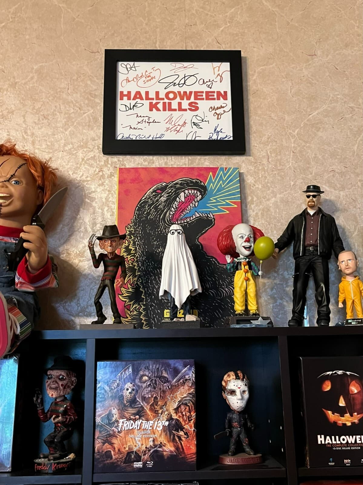 Halloween Kills Title Card Signed- 8.5x11- Autograph Reprints- Michael Myers 5