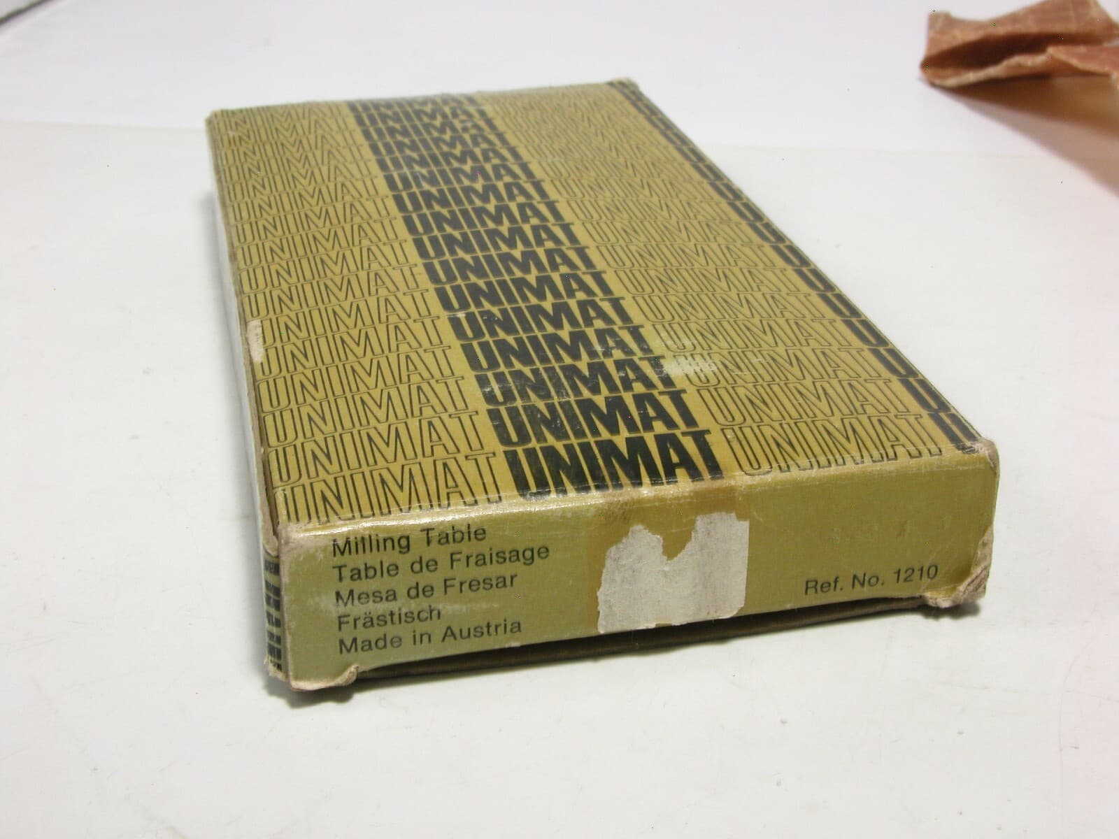 Unimat DB / SL Lathe Mill Table With 2 Clamps, New 2