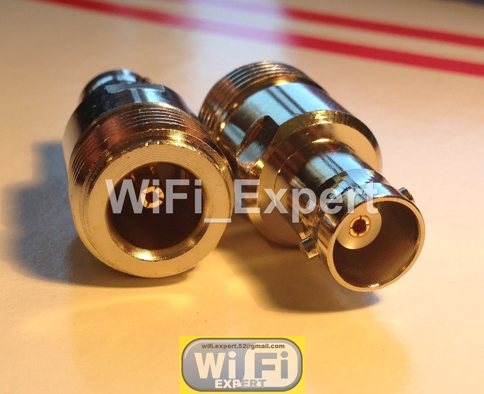 4pc/set RF coaxial adapter connector Kit N male/female to BNC Male / Female USA 3