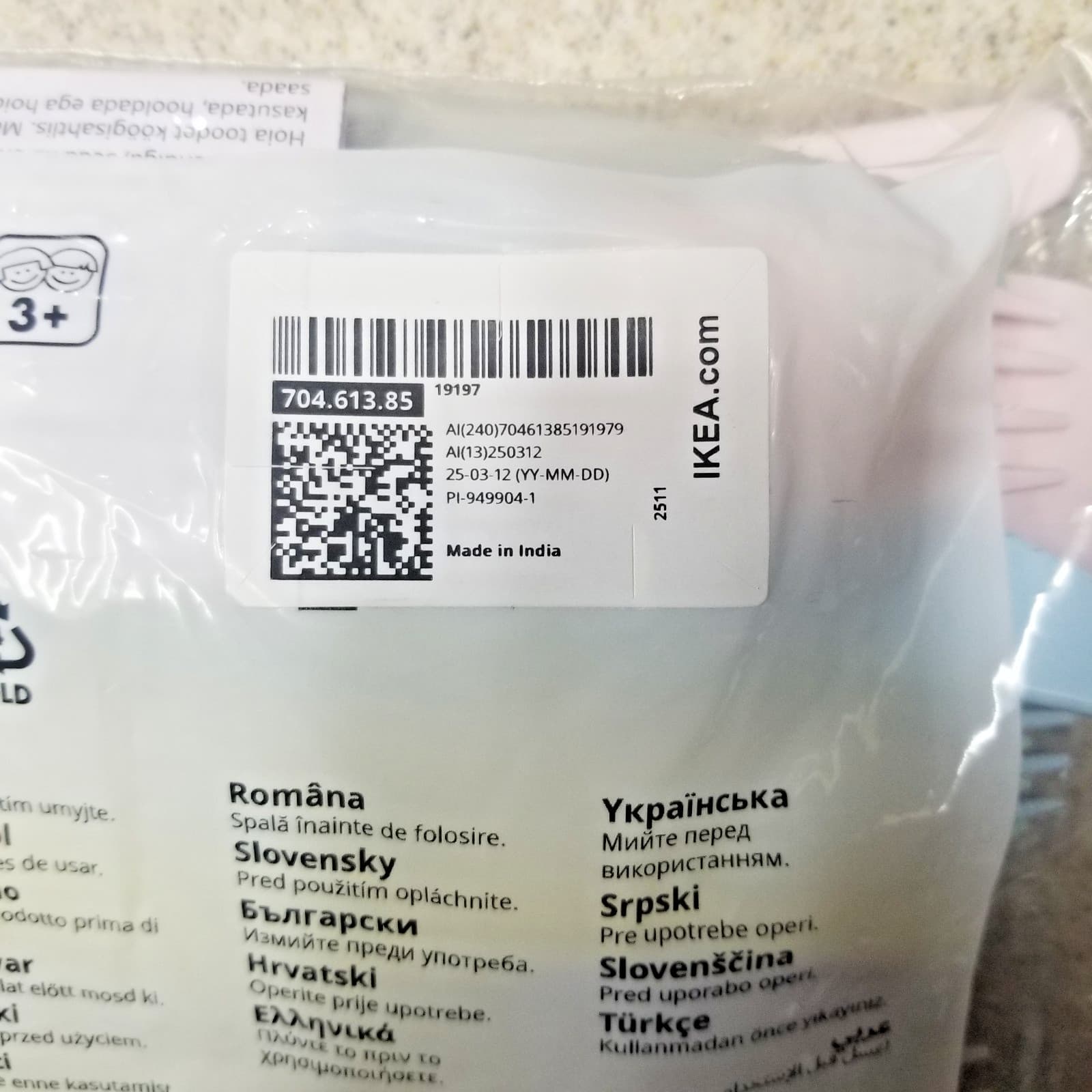 IKEA Kalas Kids 18pc Spoon Fork Knife Set BPA-Free Plastic Pastel Utensil Set 3