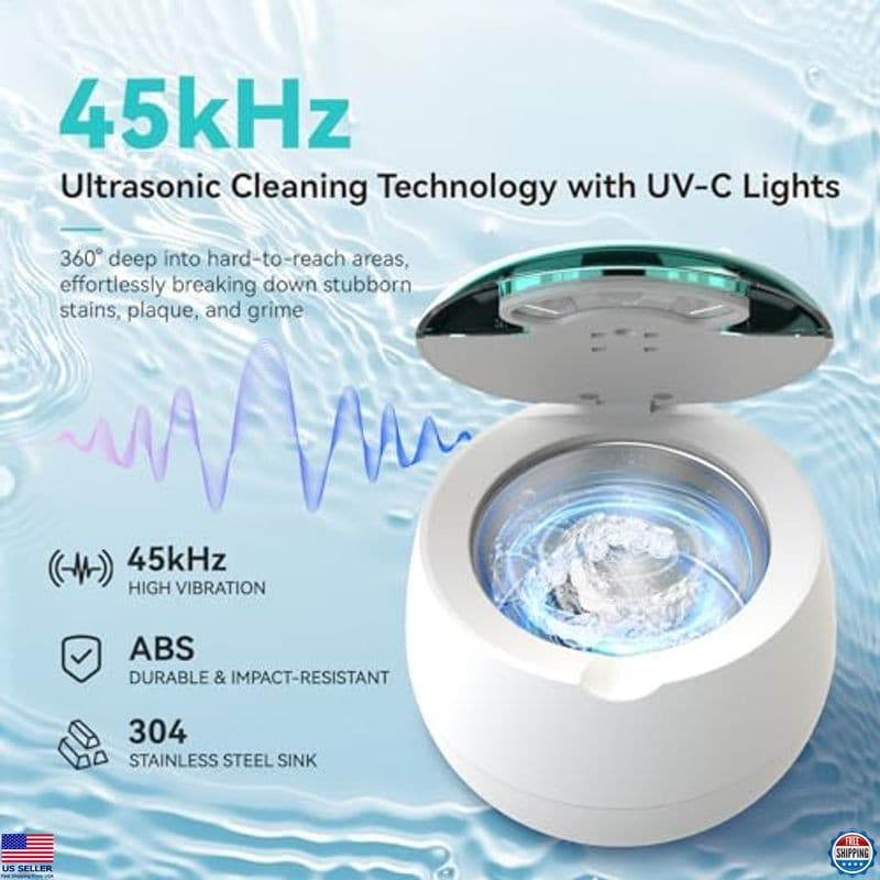 Denture Ultrasonic Retainer Cleaner Machine - 45kHz Retainer Cleaner Machine 2