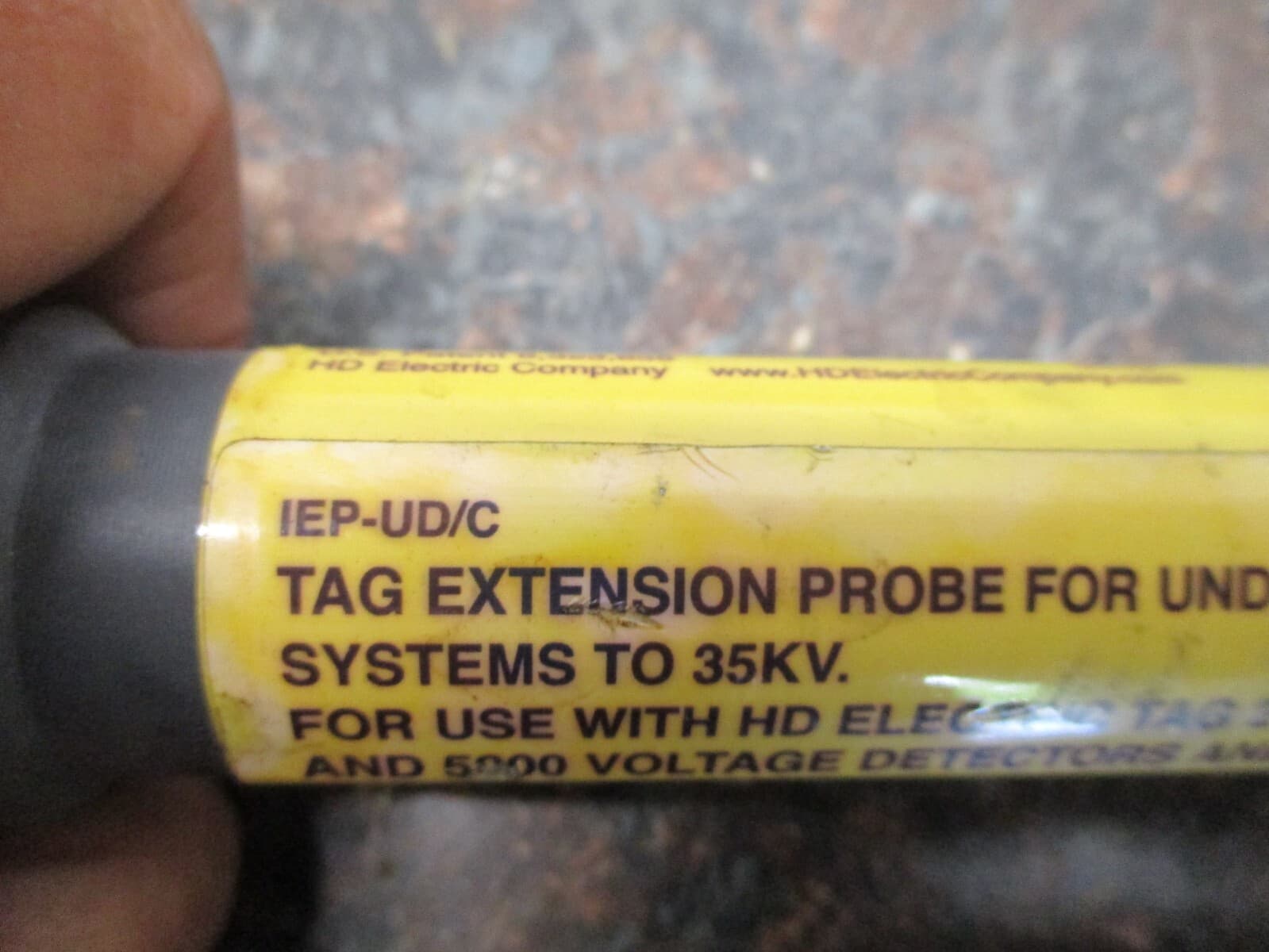 LOT OF 2 USED HD Electric IEP-UDC IEP-UD Insulated Underground Bushing Probe 4