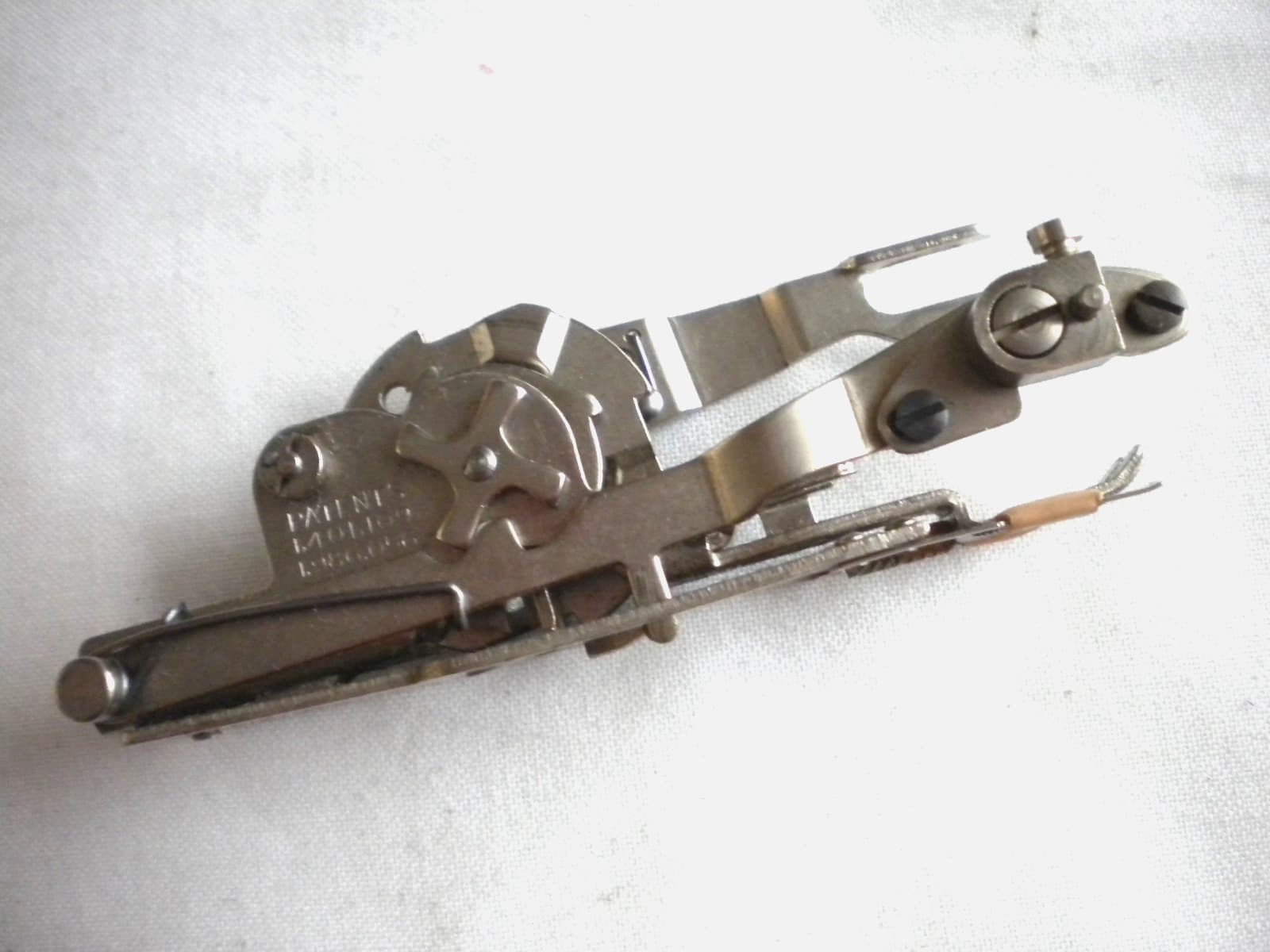 VTG Greist White Rotary Sewing Machine Hemstitching & Picoting Attachment 9818 4