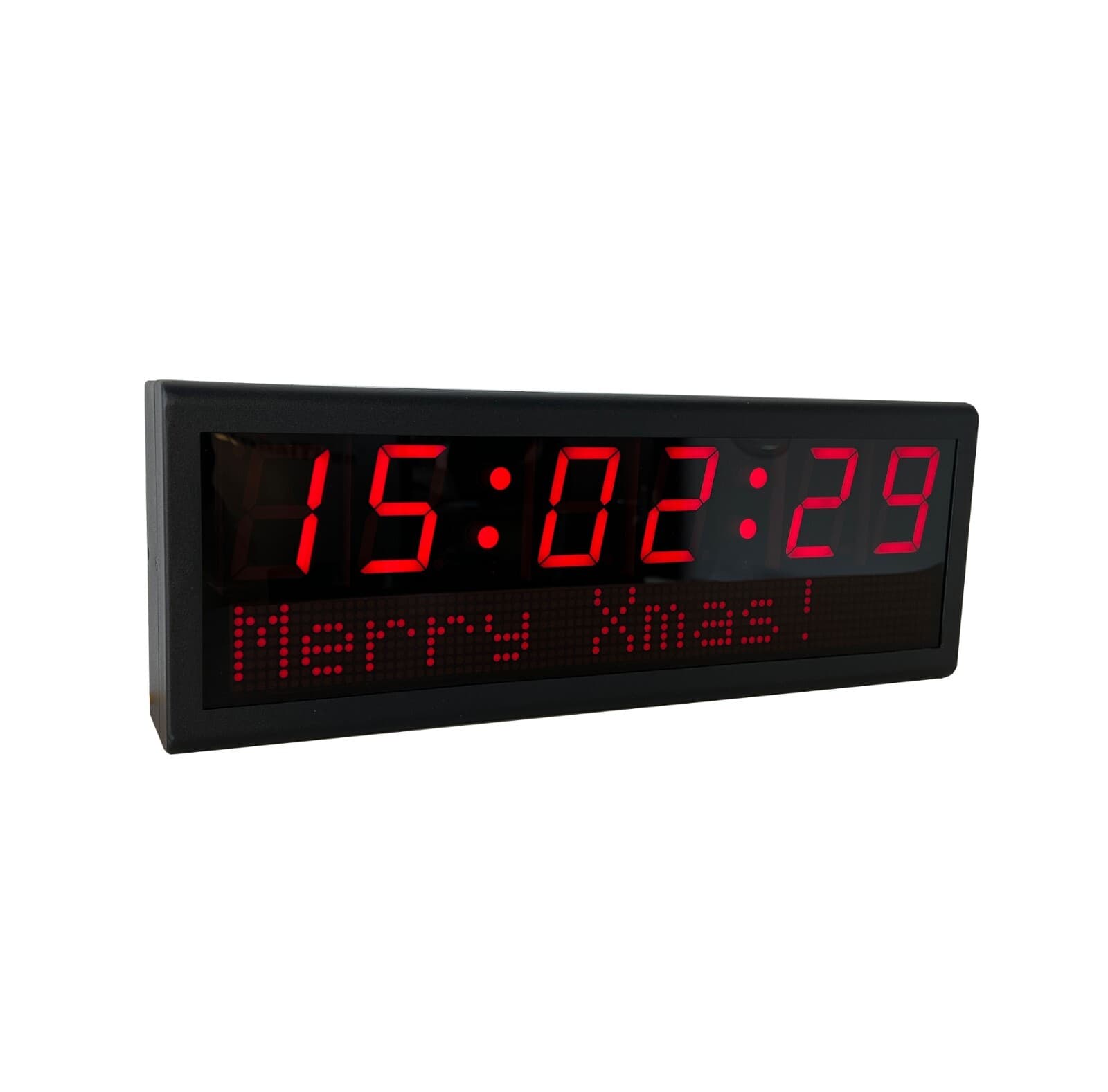 LED NTP PoE Clock for Home Decoration, Network Synchronized, Automatic DST Reset 4