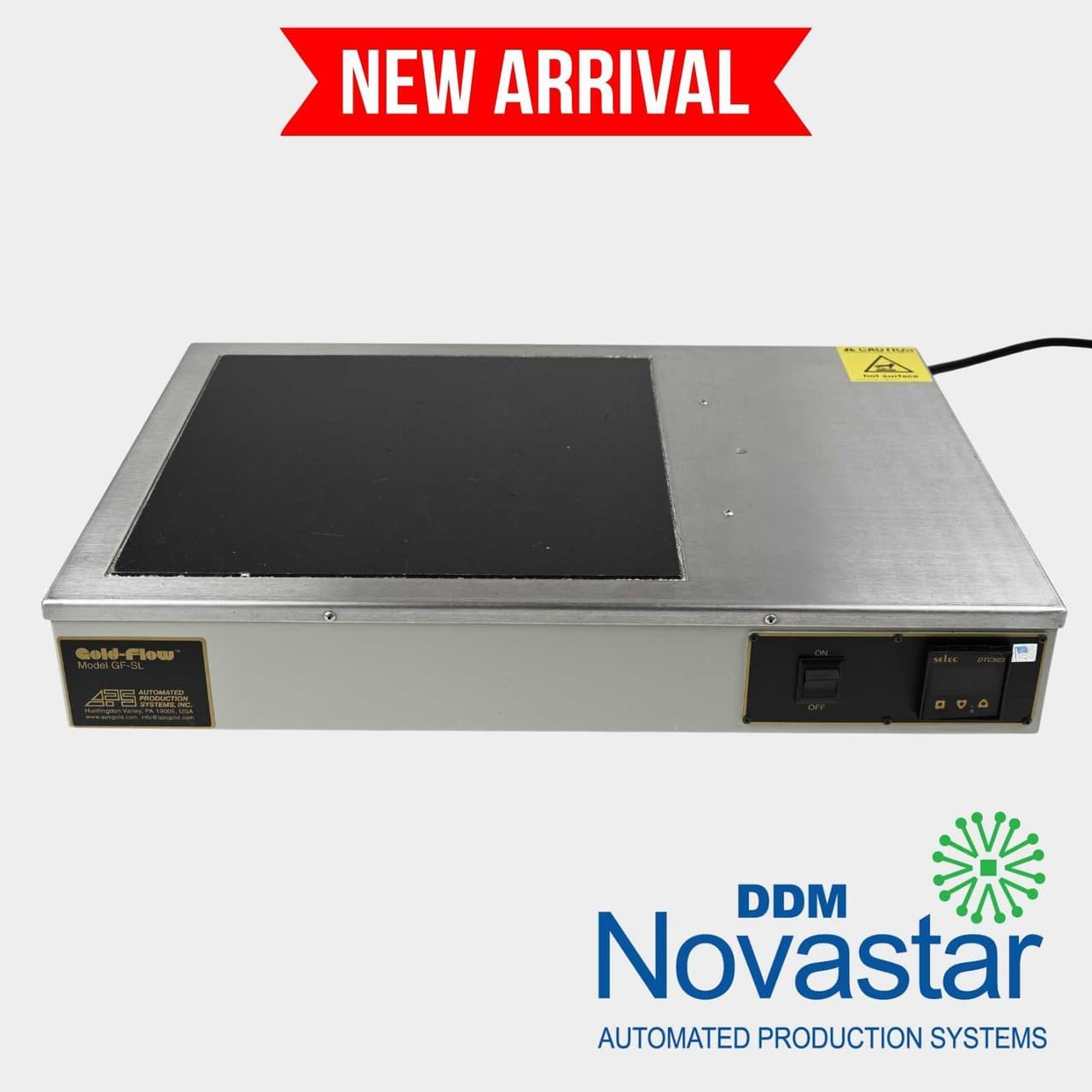 Novastar APS Model GF-SL Hot Plate for Rework - Good Used