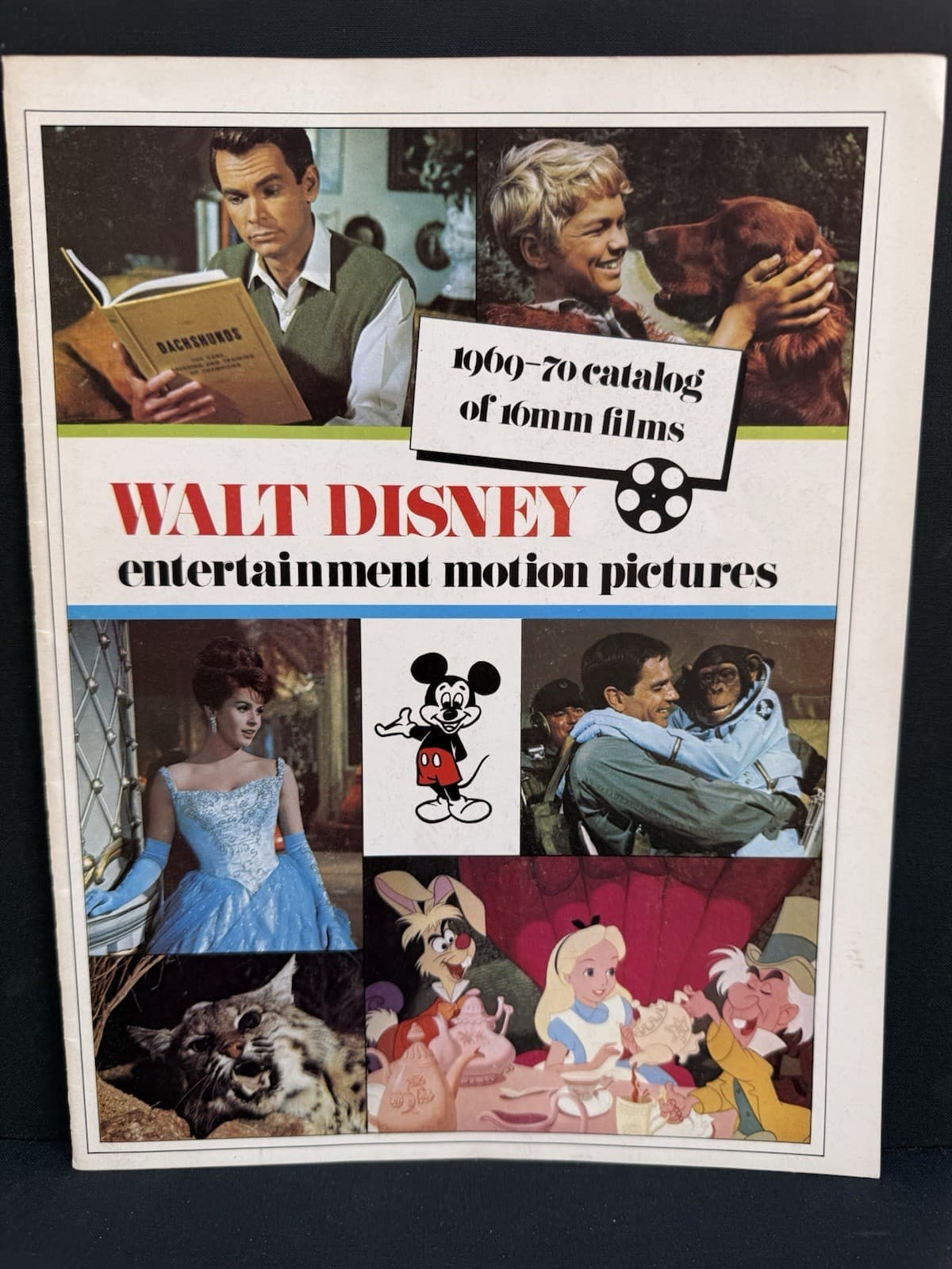 1969-70 Disney 16mm film catalog Dean Jones, Alice in Wonderland, Hayley Mills