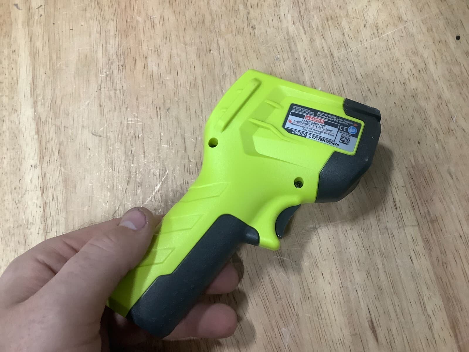 RYOBI IR002ID Infrared Thermometer Digital LCD Display Laser Fahrenheit 3