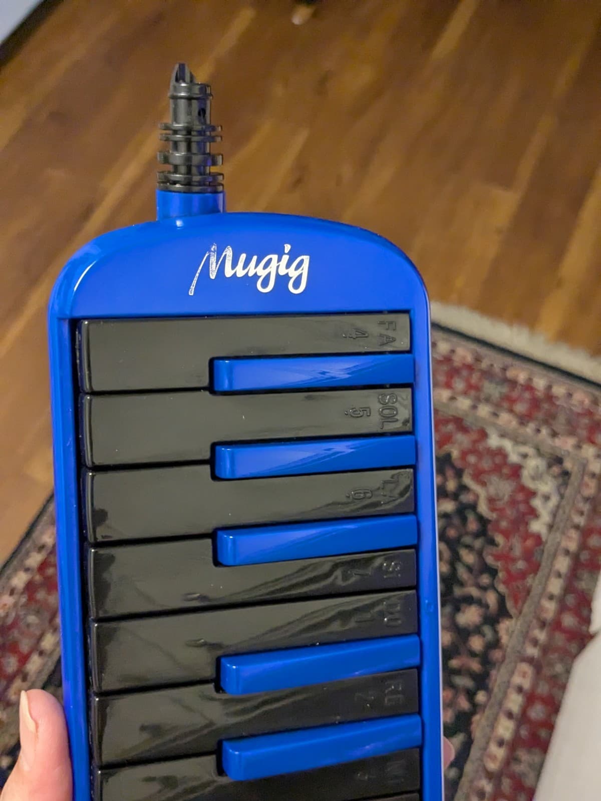 Mugig 37 Piano Keys Keyboard w/ Mouthpiece Tube Portable Musical Instrument 4