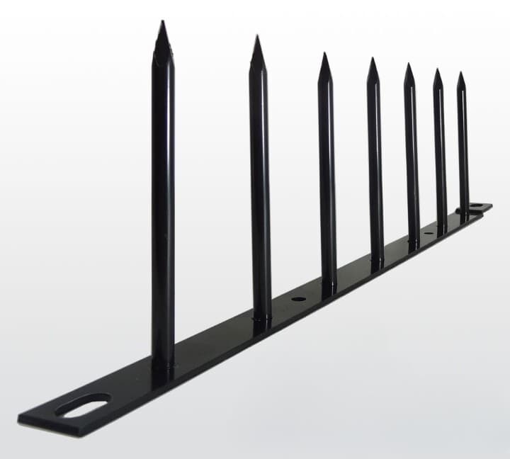Shinobi Stealth Outdoor Security Steel Fence 5.1in black Clawless Specification 2