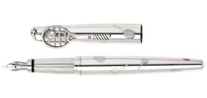 Cross Fountain Pen Sterling Silver Limited Edition 18K Gold New In Box 0867/1954 3