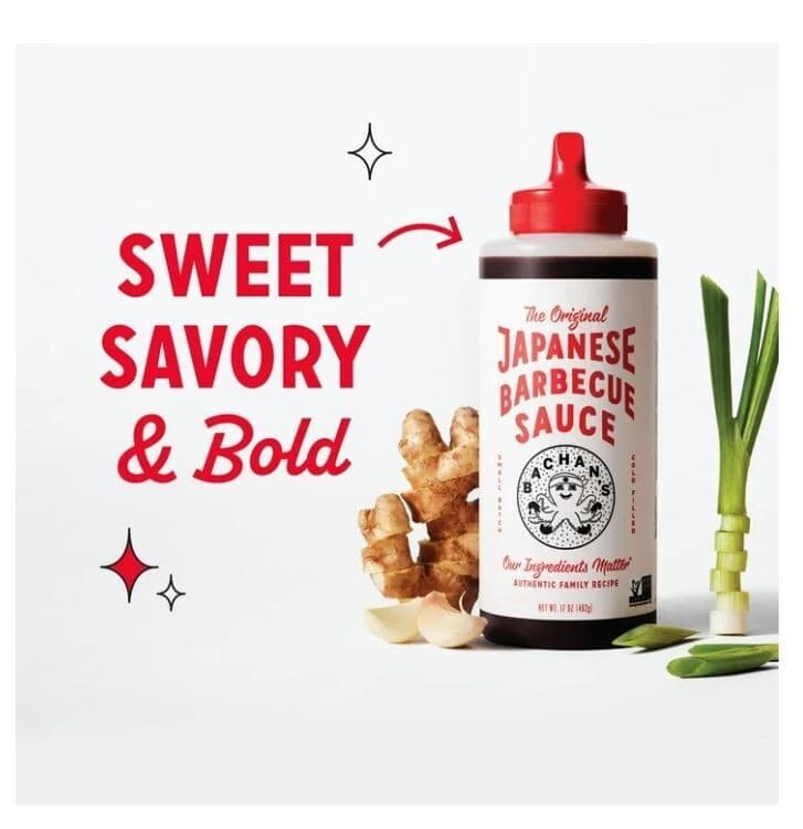 Bachan's The Original Japanese Barbecue Sauce, 17oz Bottle - Bold, Fresh, Umami 2
